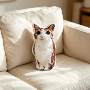Meowl Pillow（Double-sided HD Version）