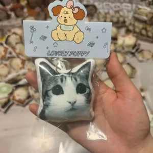 Meowl Squeeze Sound Voice Plush Pendant
