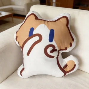 Cute monthly salary cat pillow gift for friends
