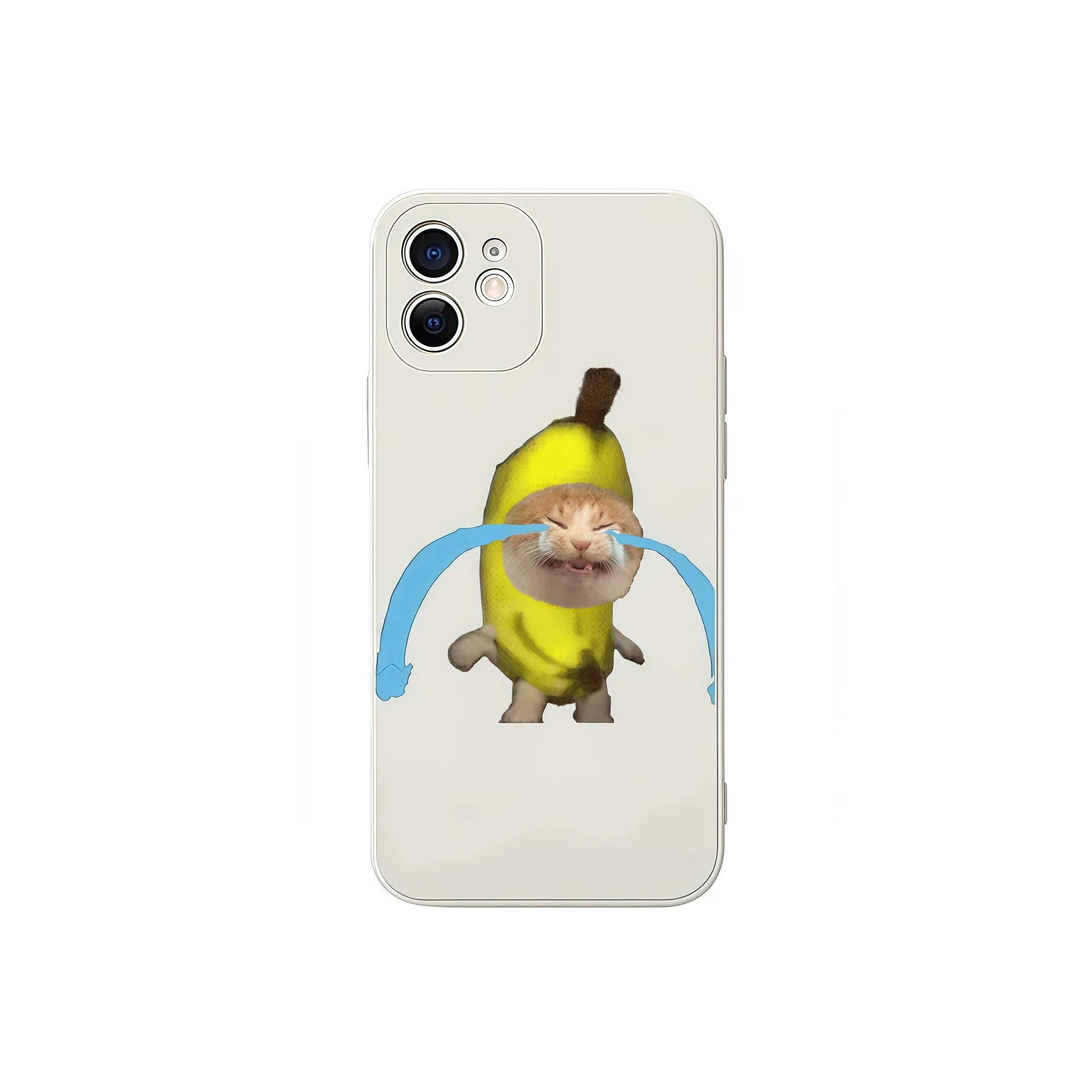 Banana Cat iPhone Case