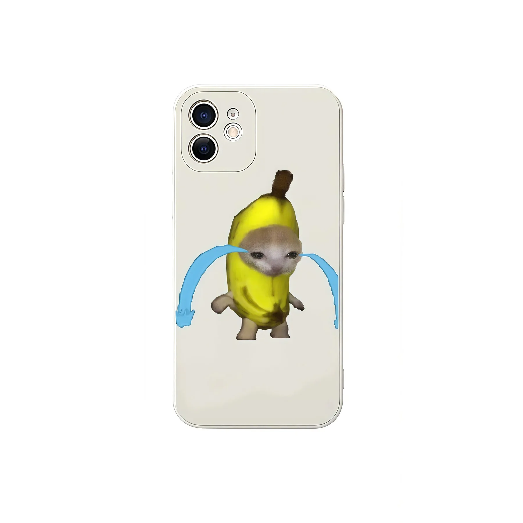 Banana Cat iPhone Case