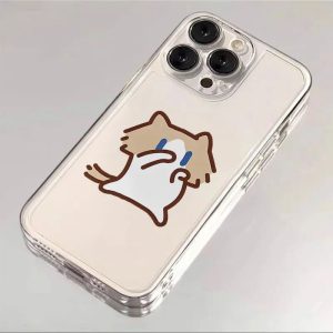 Monthly salary cat phone case(Apple phones only)