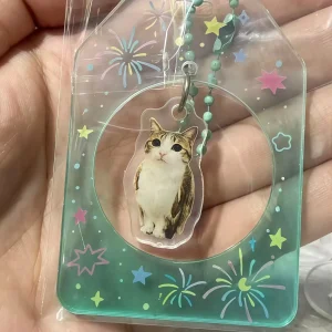 Meowl Acrylic Charm