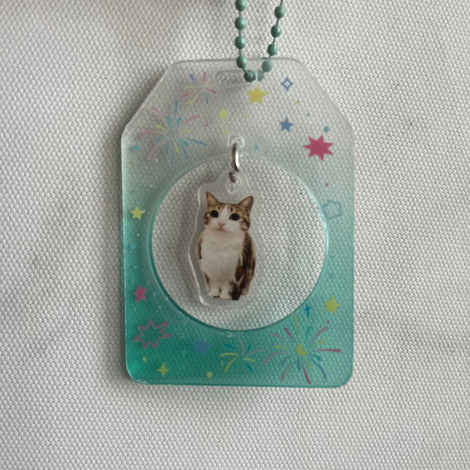 Meowl Acrylic Charm