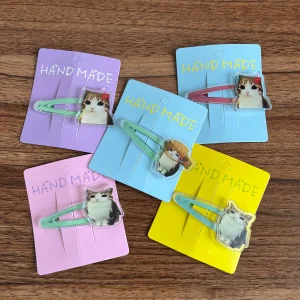 Meowl Series Hair Clips