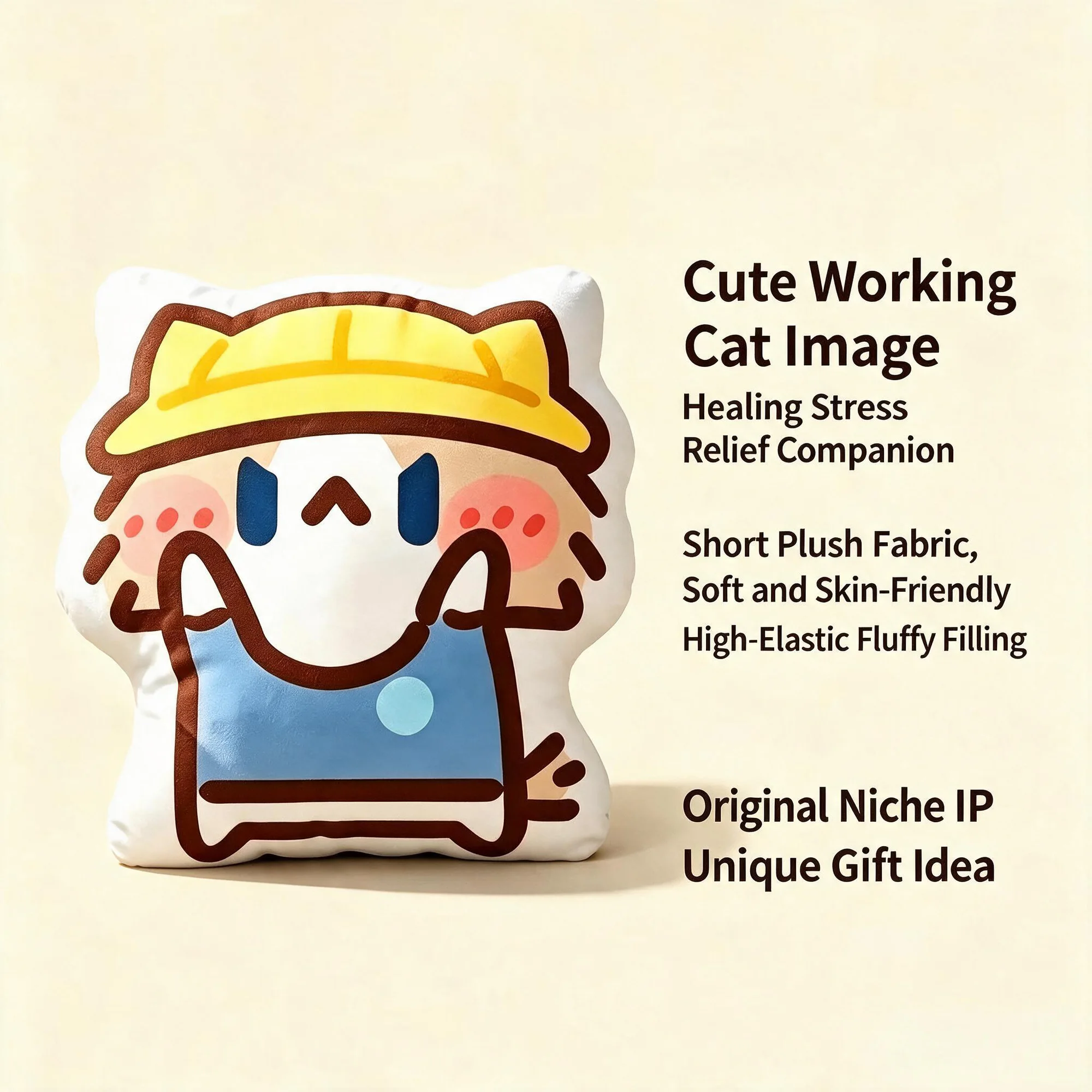 Bestselling Monthly Salary Cat Plush Toy Scattering Fragrance Cute Creative Shaped Pillow