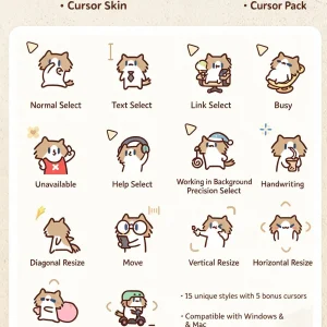 Dynamic Monthly‑Salary Cat Mouse Cursor Customization
