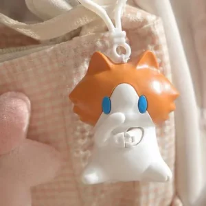 Salary Cat Cute Plush Backpack Charm