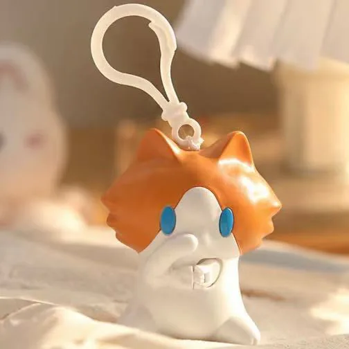 Salary Cat Cute Plush Backpack Charm